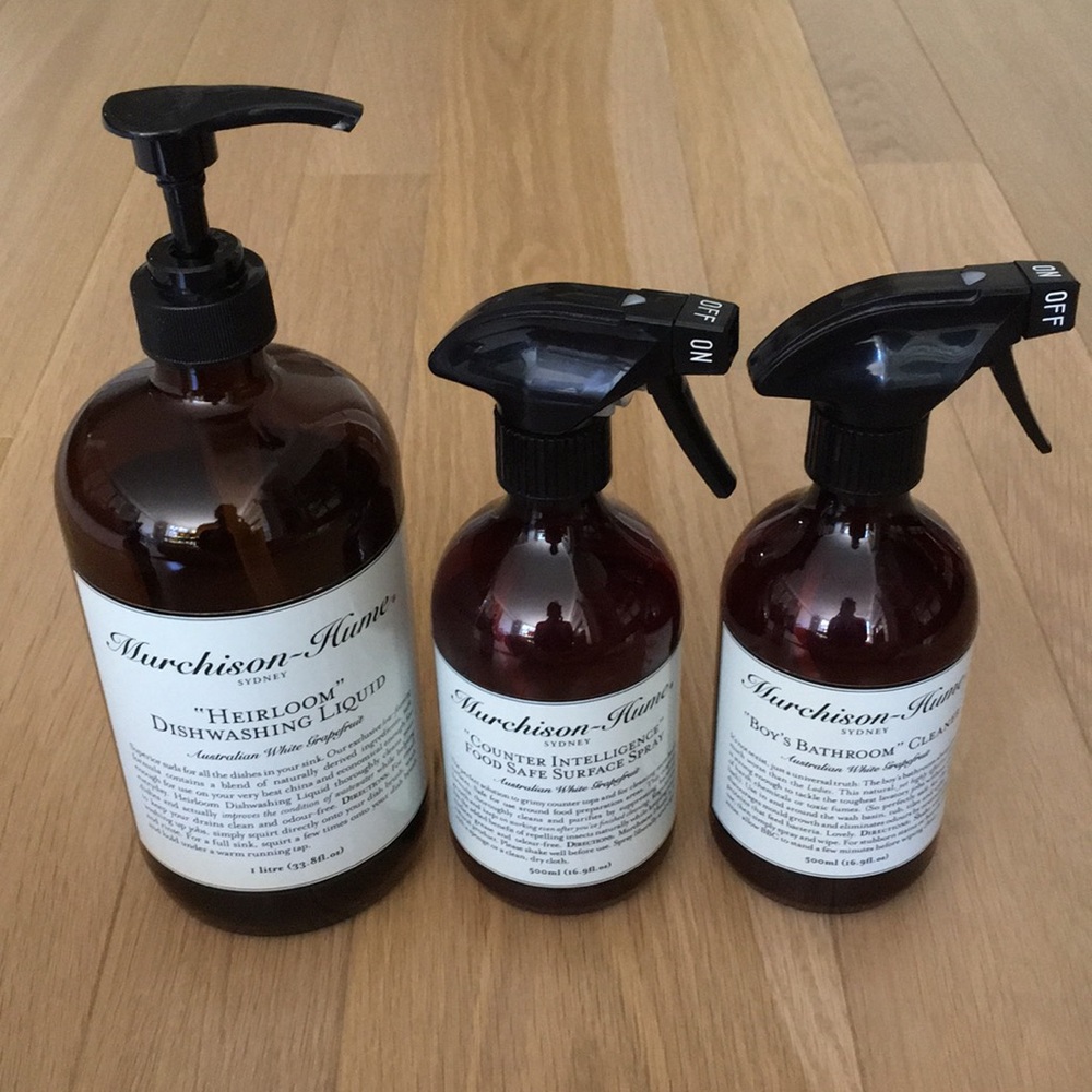 Murchison Hume bottles refillable glass plastic